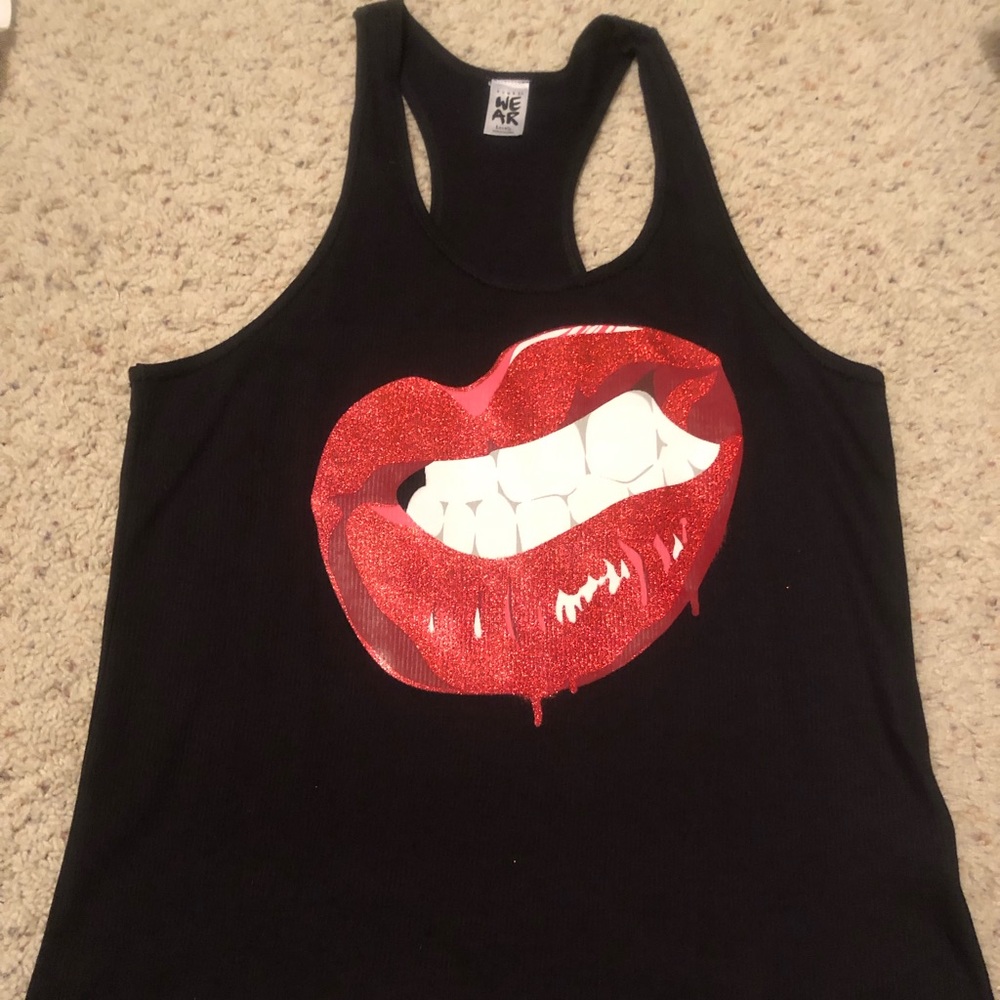 Zumba Tank (Lips)